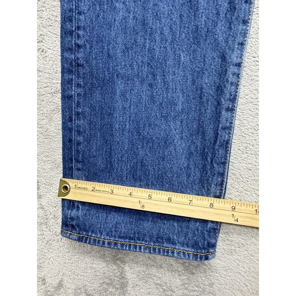 Levis 501 Jeans‎ Mens Measured 34x29 Blue Straight Denim Button Fly Classic Fit